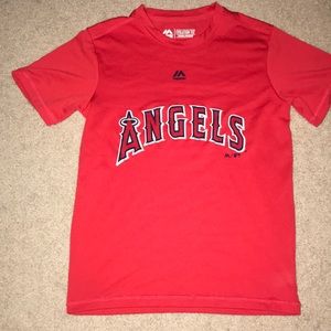 Majestic Los Angeles Angels of Anaheim YS Small